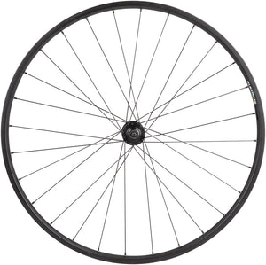 Quality Wheels Value Double Wall Series Disc Front Wheel - 650b QR x 100mm Center-Lock BLK