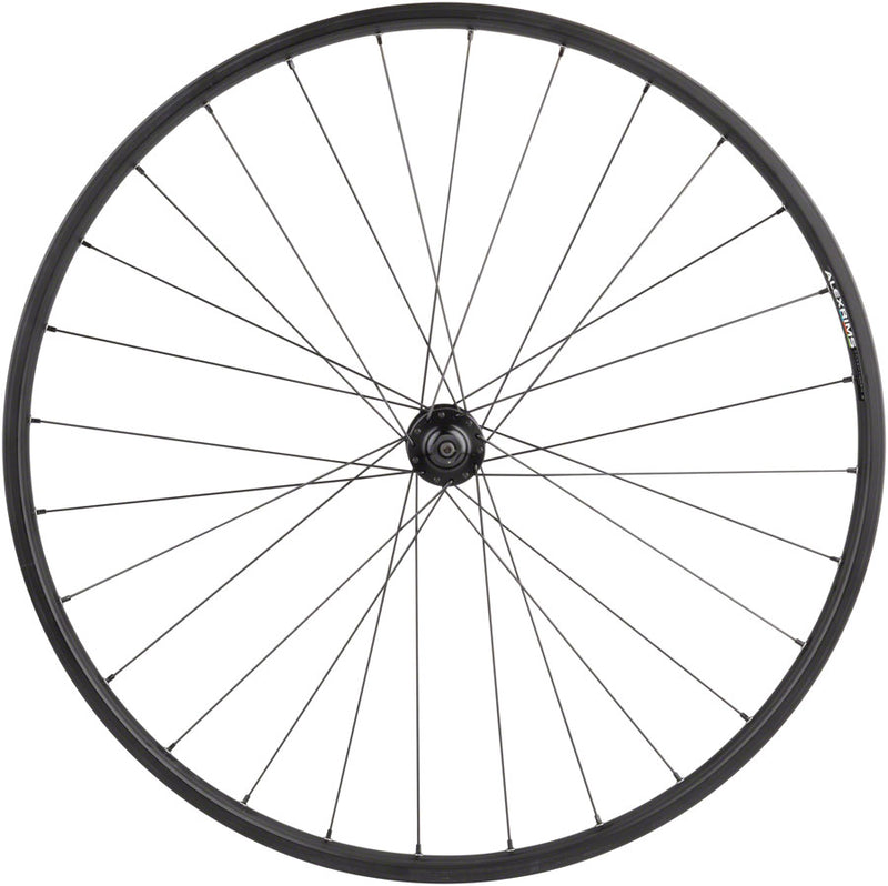 Quality Wheels Value Double Wall Series Disc Front Wheel - 650b QR x 100mm Center-Lock BLK