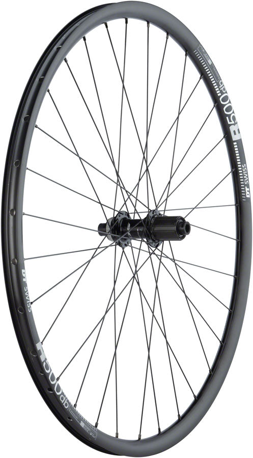 Quality Wheels 105/DT R500 Disc Rear Wheel - 700 12 x 142mm Center-Lock HG 11 MTN BLK