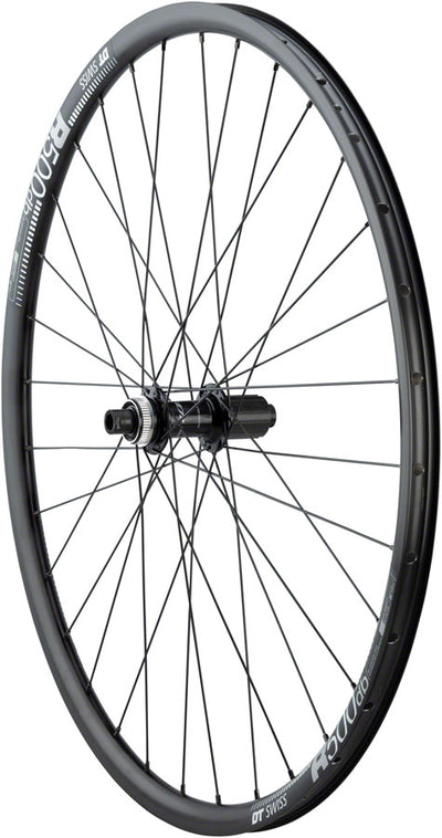 Quality Wheels 105/DT R500 Disc Rear Wheel - 700 12 x 142mm Center-Lock HG 11 MTN BLK