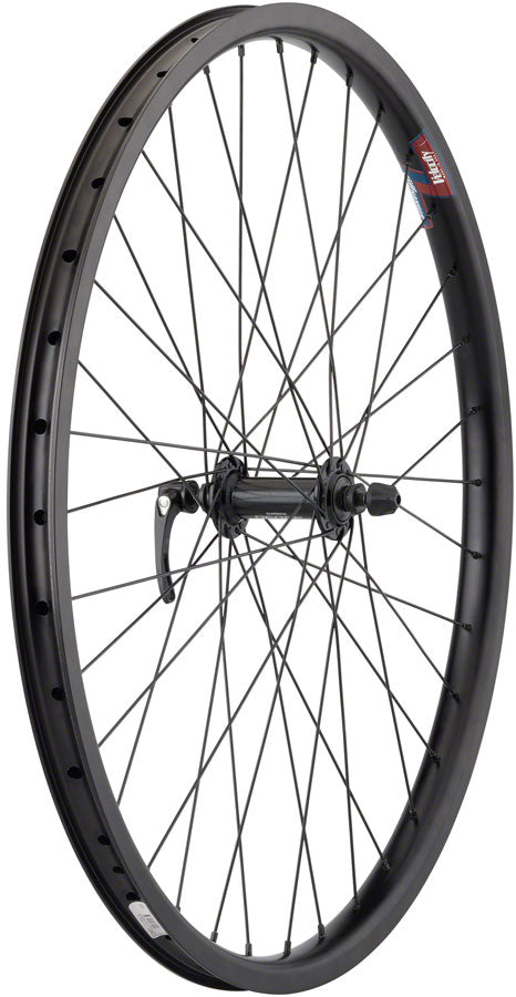 Quality Wheels Value HD Series Front Wheel - 26" QR x 100mm Rim Brake Black