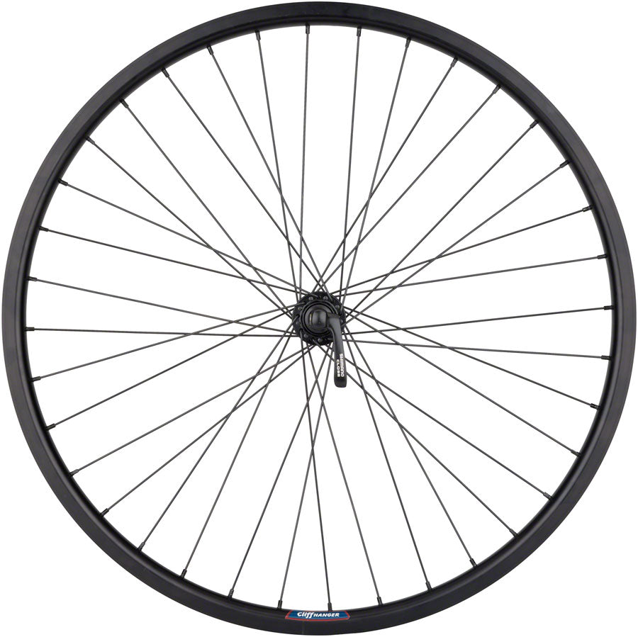 Quality Wheels Value HD Series Front Wheel - 26" QR x 100mm Rim Brake Black
