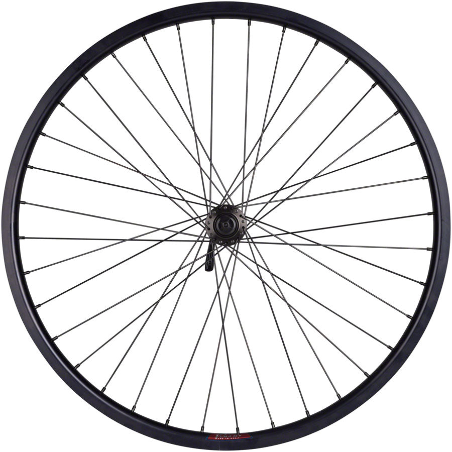 Quality Wheels Value HD Series Disc Front Wheel - 26" QR x 100mm Center-Lock BLK