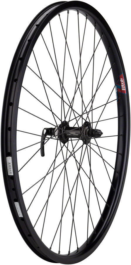 Quality Wheels Value HD Series Disc Front Wheel - 650b QR x 100mm Center-Lock BLK