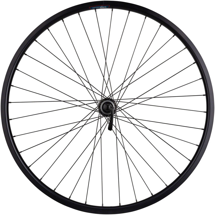 Quality Wheels Value HD Series Disc Front Wheel - 650b QR x 100mm Center-Lock BLK