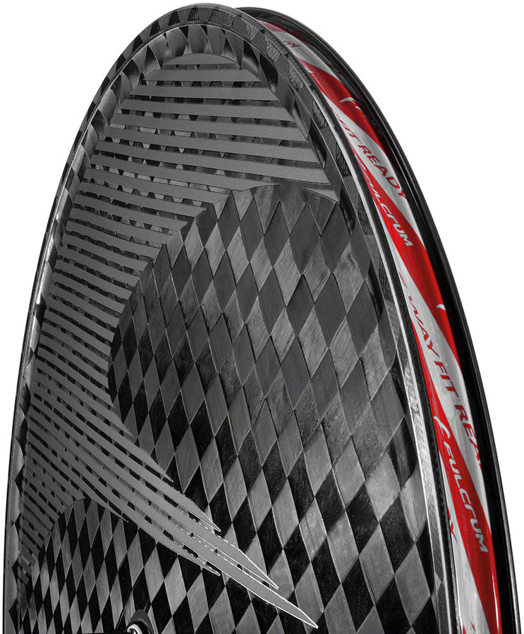 Fulcrum Speed 360 DB Rear Wheel - 700c 12 x 142mm Center-Lock Disc HG 11 Road BLK Aero Disc