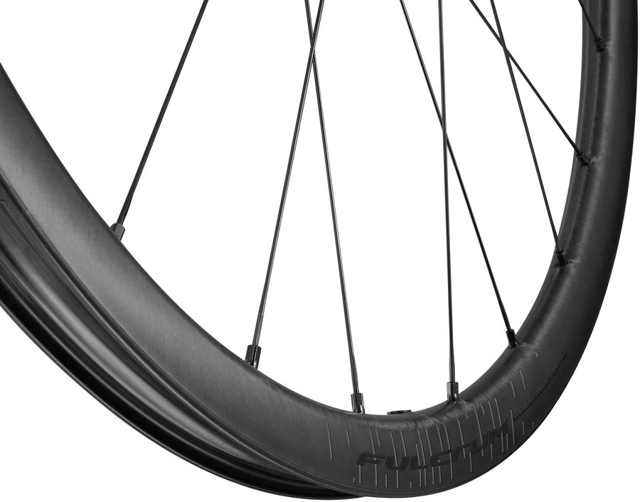 Fulcrum Rapid Red Carbon Front Wheel - 700c 12 x 100mm Center-Lock Disc BLK