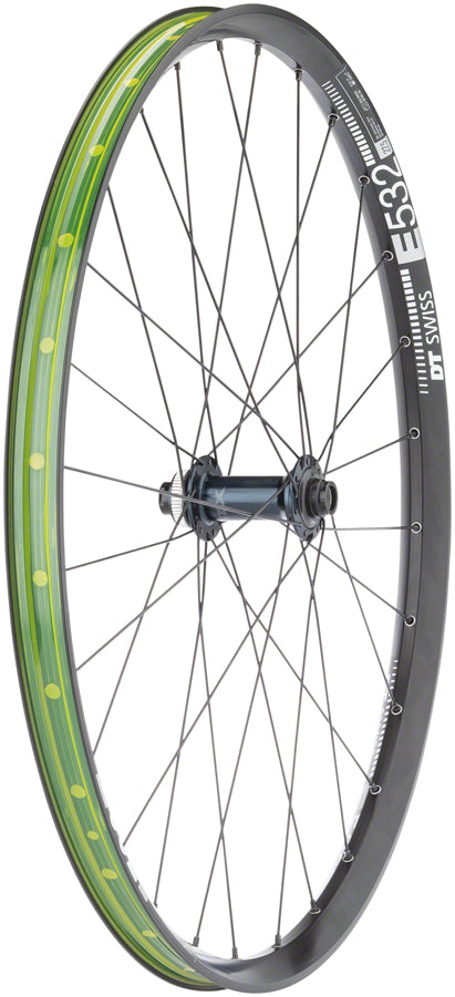 Quality Wheels Shimano SLX/DT E532 Front Wheel - 27.5" 15 x 110mm Center-Lock BLK