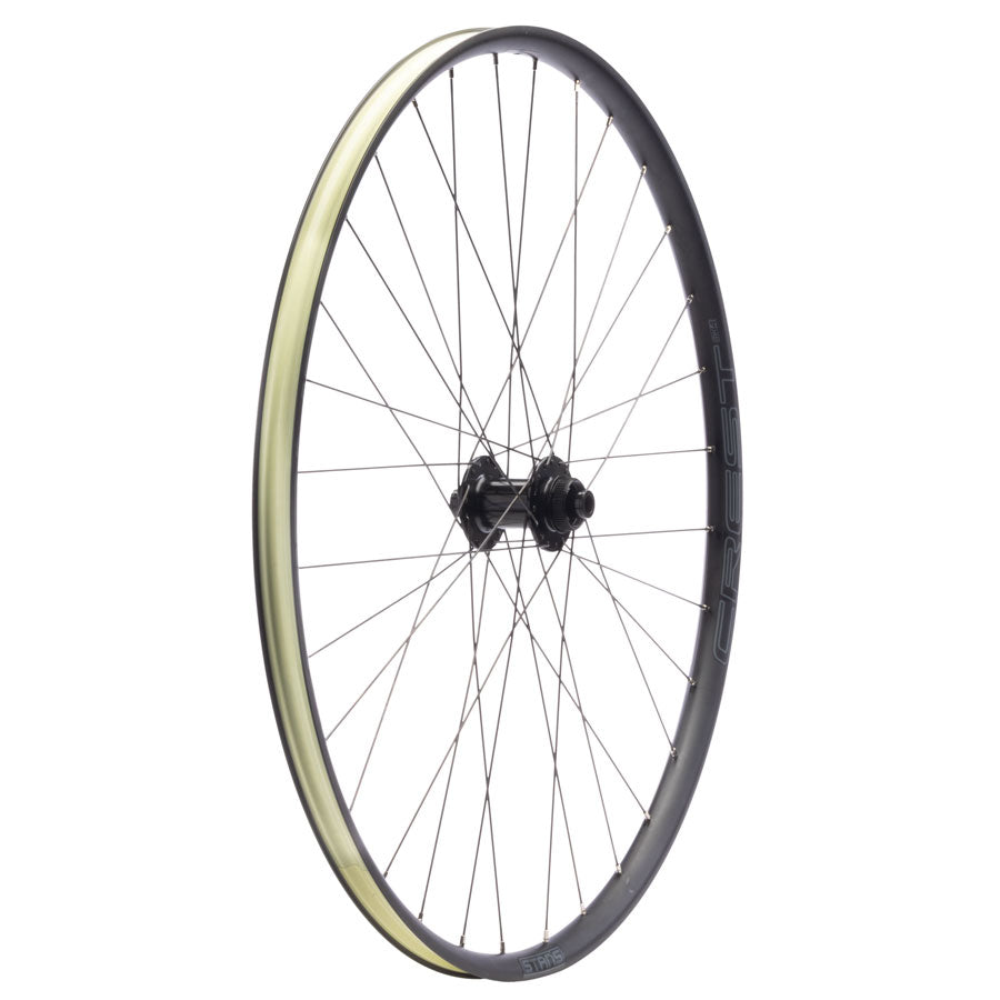 Stans Crest MK4 LTD Front Wheel - 29 12 x 100mm Center-Lock Black