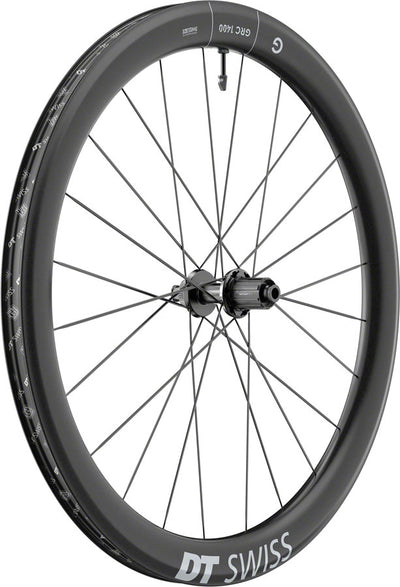 DT Swiss GRC 1400 DiCut 50 Rear Wheel - 700c 12 x 142mm Center-Lock HG11 Road/XDR Ratchet EXP 36 BLK