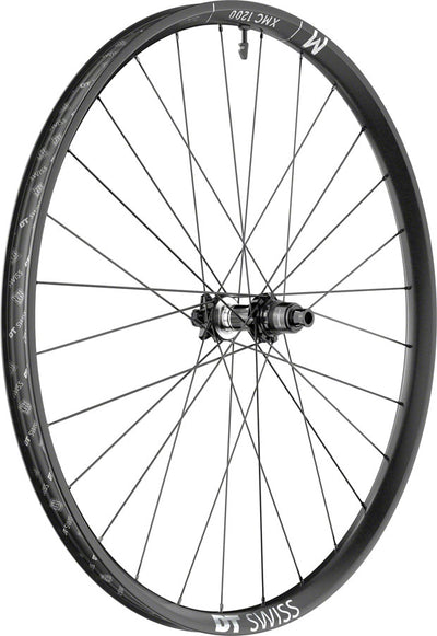 DT Swiss XMC 1200 Spline Rear Wheel - 29" 12 x 148mm 6-Bolt XD/Micro Spline Ratchet EXP 54 BLK