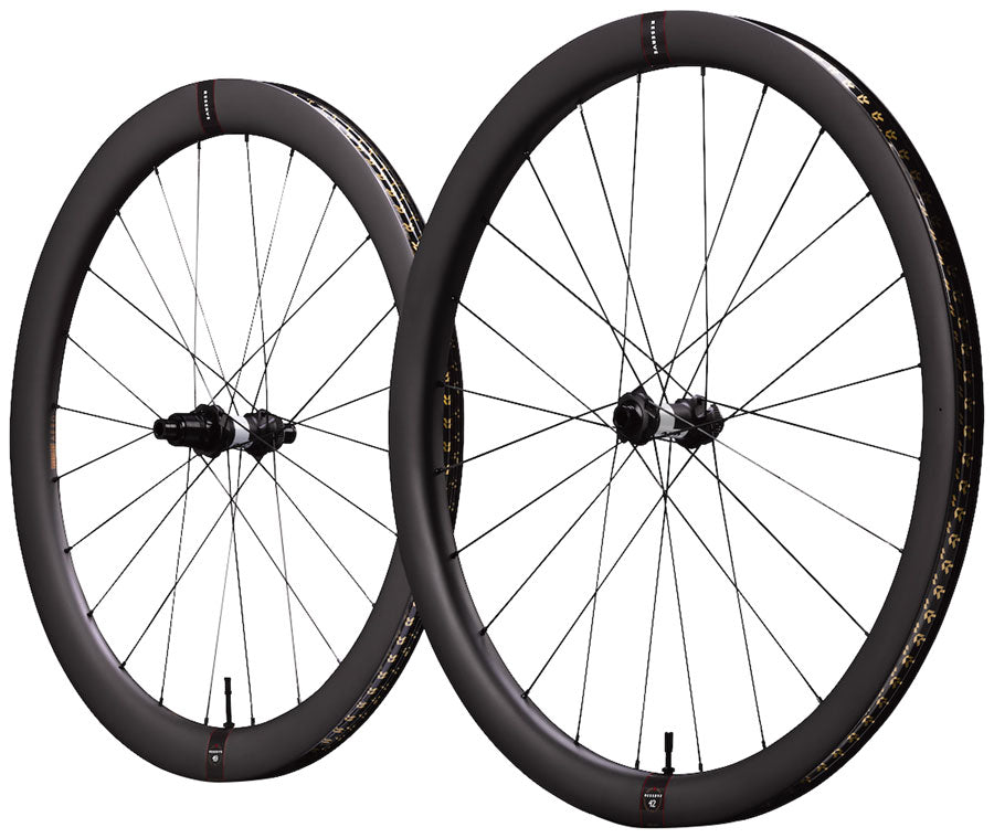 Reserve Wheels Reserve 42/49 Turbulent Aero Wheelset - 700 12 x 100/12 x 142 Center-Lock XDR Carbon DT240