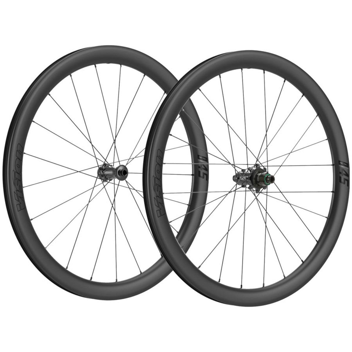 SC45 i23 Wheelset - 700 - 12 x 100mm/12 x 142mm - Center-Lock - Carbon - Black