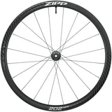 Zipp 202 NSW Front Wheel - 700, 12 x 100mm, Center-Lock, Tubeless, Carbon, Black/Dark Gray, 20H, A1