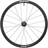 Zipp 202 NSW Rear Wheel - 700, 12 x 142mm, Center-Lock, Tubeless, Carbon, Black/Dark Gray, 20H, A1