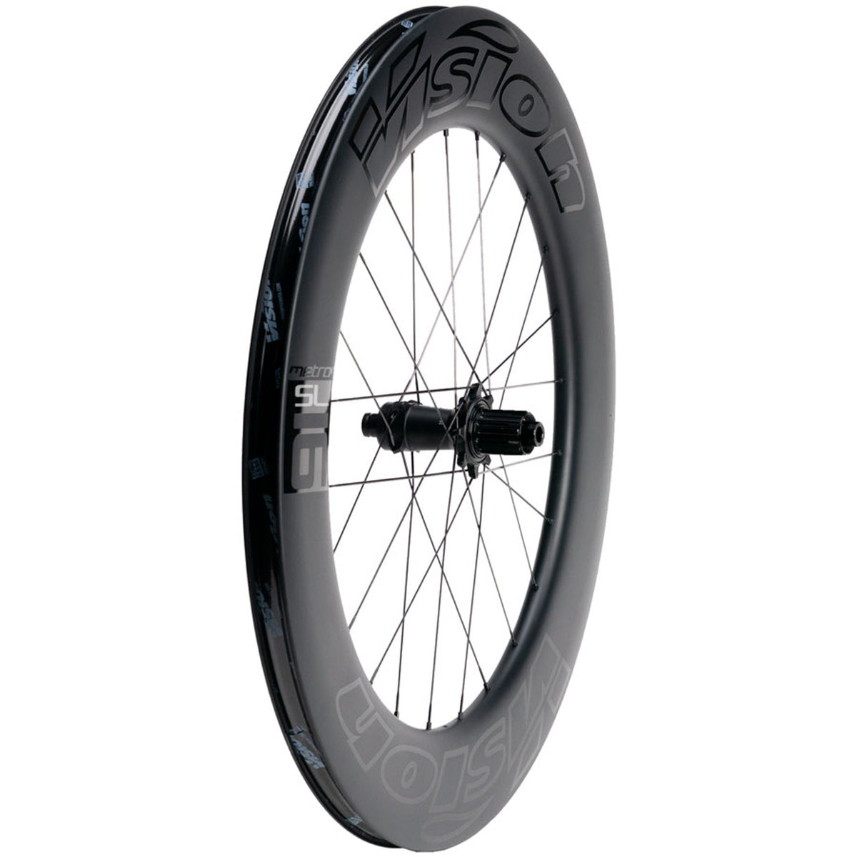 Metron 91 Rear Wheel - 700 - Center-Lock - Carbon - 12 x 142mm - Black - 12mm Thru x 142mm - Center-Lock Disc - 21mm internal - Tubeless Ready Clincher