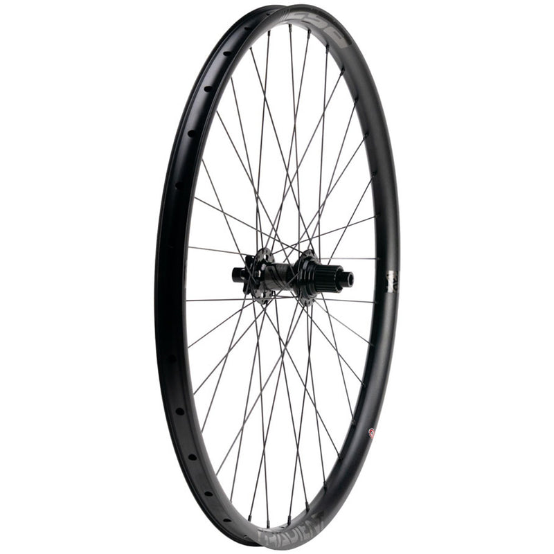 Gradient i30 Alloy Rear Wheel - 6-Bolt - 12 x 148mm - Black - 12mm Thru x 148mm - 6-Bolt Disc - 30mm internal - Tubeless Ready Clincher