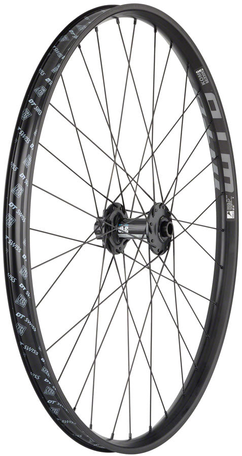 Quality Wheels DT 370 / WTB KOM i29 Front Wheel - 27.5" 15 x 110mm 6-Bolt BLK