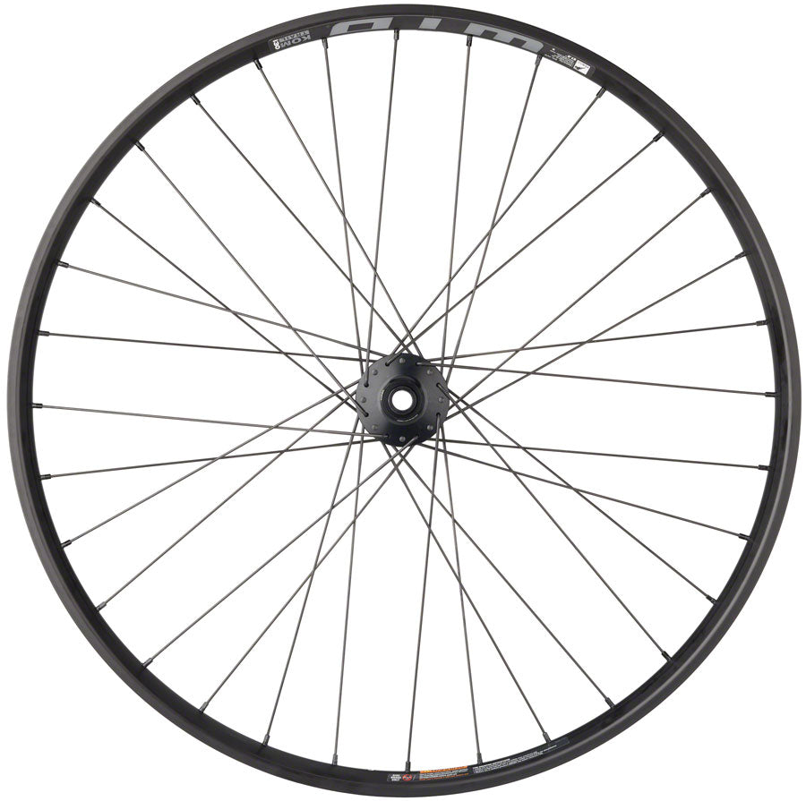 Quality Wheels DT 370 / WTB KOM i29 Front Wheel - 27.5" 15 x 110mm 6-Bolt BLK