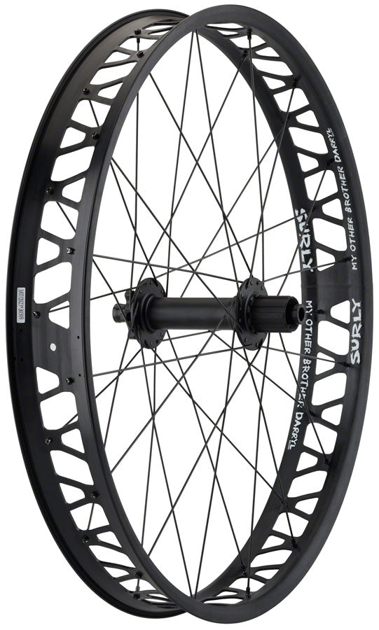 Quality Wheels Bear Pawls / Other Brother Darryl Rear Wheel - 26" Fat 12 x 197mm 6-Bolt HG 11 MTN BLK