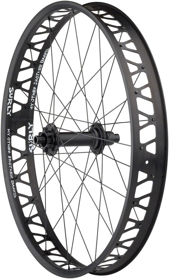 Quality Wheels Formula / Other Brother Darryl Rear Wheel - 26" Fat 12 x 197mm 6-Bolt XD BLK