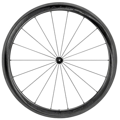 Campagnolo Bora WTO 45 Front Wheel - 700c QR x 100mm Rim Brake 2-Way Fit Dark Label