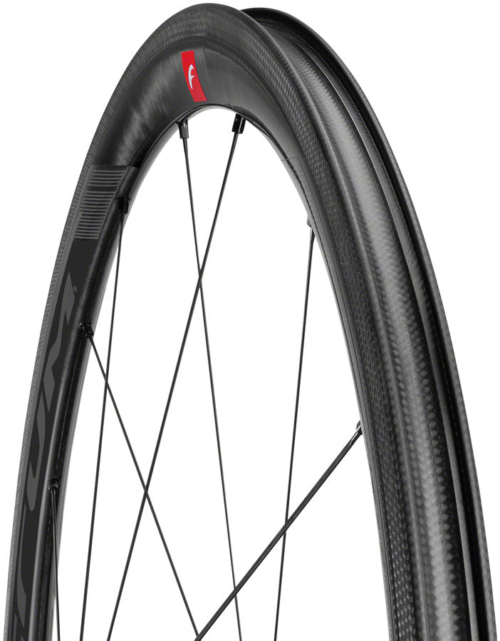 Fulcrum WIND 40C Front Wheel - 700 QR x 100mm Rim Brake Black