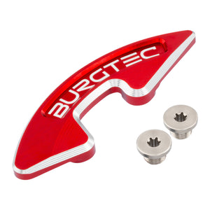 Burgtec Chainring Bash Guard - Single - Race Red