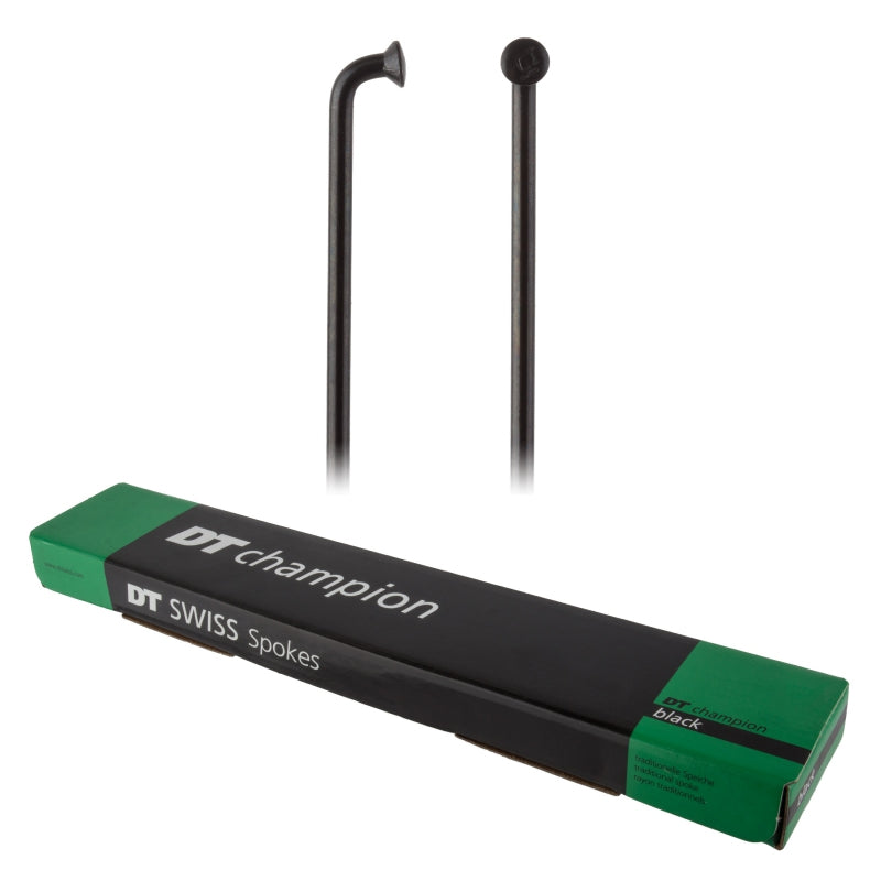 Dt swiss Champion J-Bend 2.34 (13G) 300mm Box of 100 Black No