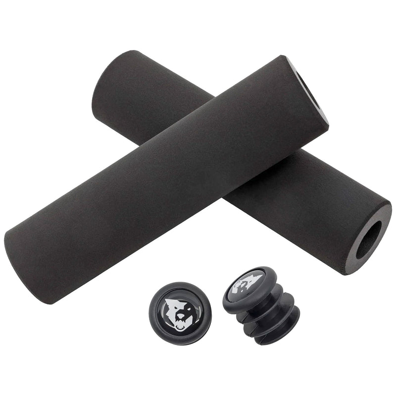 Wolf Tooth Components FatPaw2 9.5mm Thick/37mm Dia Grip Set Black