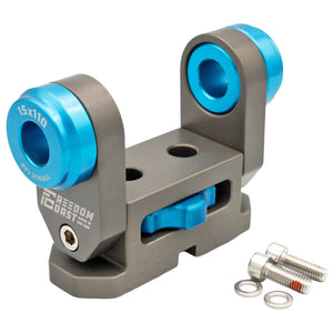Freedom Coast Micro Adjustable Fork Mount 15x110mm Matte Gray