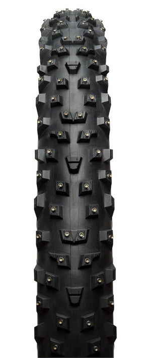 45NRTH Wrathchild Tire - 27.5 x 3.0 Tubeless Folding BLK 120 TPI 252 XL Concave Carbide Aluminum Studs