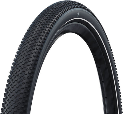Schwalbe G-One Allround Tire - 700 x 40 Tubeless Folding BLK/Reflex Performance RaceGuard Addix Green E-25