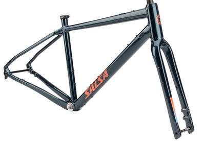 Salsa Journeyer Drop Bar Frameset - Aluminum Midnight Blue 51cm