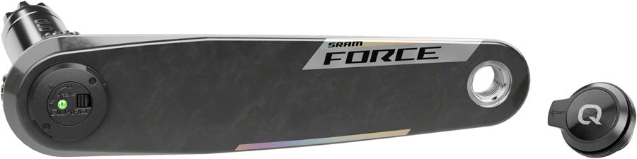 SRAM Force AXS Left Crank Arm Power Meter Spindle Assembly - 170mm 12/13-Speed DUB PM Spindle Carbon E1