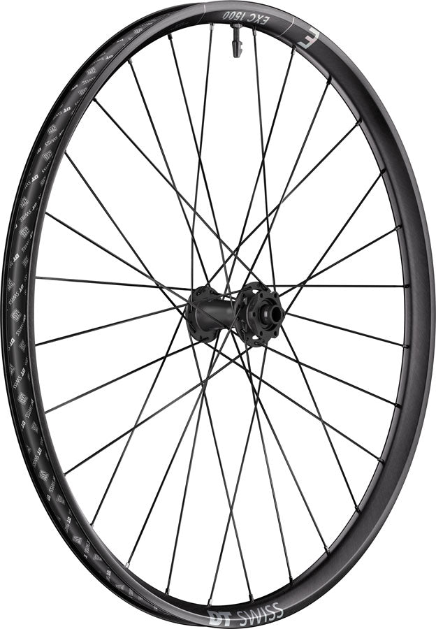 DT Swiss EXC 1500 Classic 30 Front Wheel - 29" 15 x 110mm 6-Bolt Black