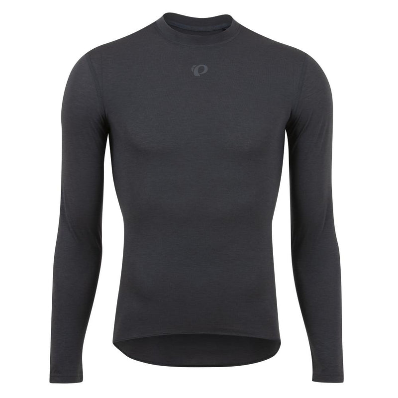 Men's Transfer Wool Long Sleeve Baselayer - PHANTOM / S