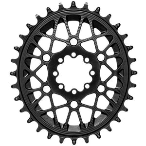 absoluteBlack Oval SRAM T-Type Transmission Direct Mount 8-Bolt Boost Chainring, Black