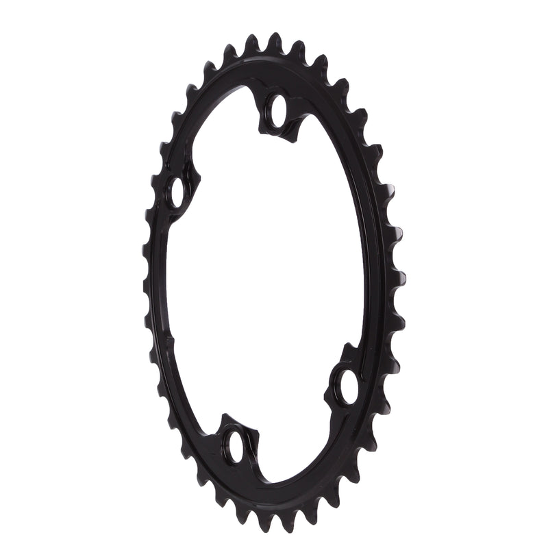 absoluteBLACK Premium Oval 110 BCD Road Inner Chainring Shimano Dura-Ace 9100 - 36t 110 Shimano Asymmetric BCD 4-Bolt BLK