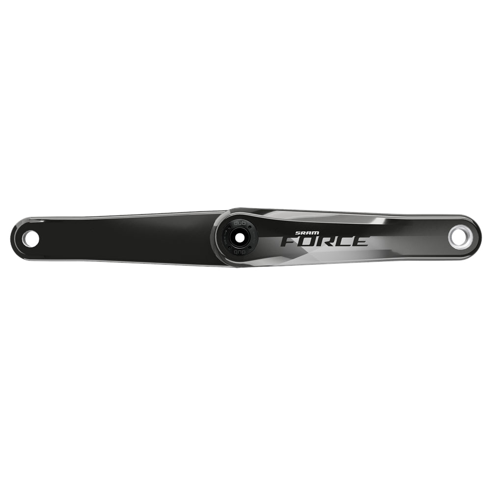 SRAM Force AXS Crank Arm Assembly - 167.5mm, 8-Bolt Direct Mount, 24mm Spindle Interface, Gloss Carbon, D1