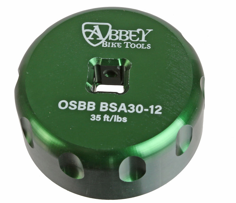 Abbey Tools Bottom Bracket Socket BSA30 12 Notch/Single Sided