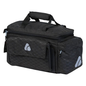 Axiom Oceanweave Icepack Trunk X15 Trunk Rear Rack Bag Velcro Straps 7.8x11.8x5.9` (Closed) 933 c.i. Black