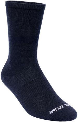 Pearl Izumi Merino Air 7inch Cycling Socks - Small Dark Navy