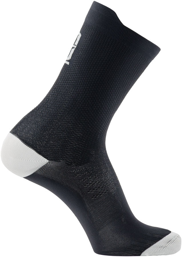SIDI Nitiidus Socks - Black/White 18cm Fits Sizes 47-50
