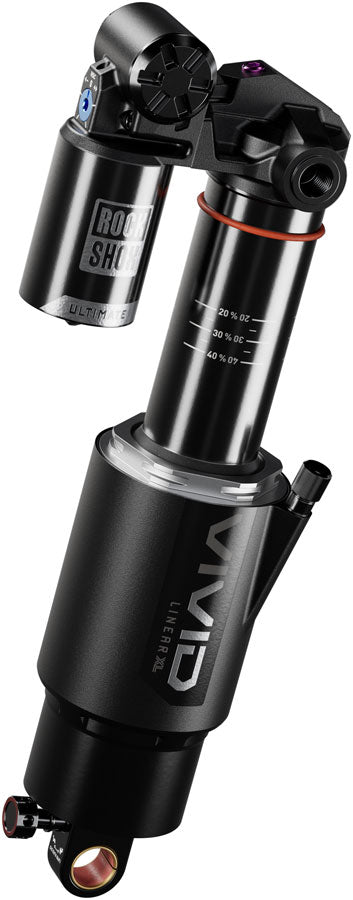 RockShox Vivid Ultimate DH RC2 Rear Shock - 225 x 72.5 mm Linear XL Air 2 Tokens Reb 55 / Comp 34 L/O 45 Standard Trunnion D1