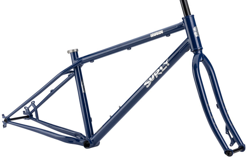 Surly Lowside Frameset - 27.5" Steel Blue Monday X-Small