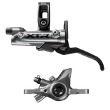 Shimano XTR BR-M9200 Disc Brake BL-M9220 Lever - Left/Front Post Mount 2-Piston Caliper SM-BH90-SS Hose Metal Pads Gray