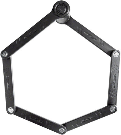 Kryptonite Keeper 510 Folding Lock: Black 100cm 3mm