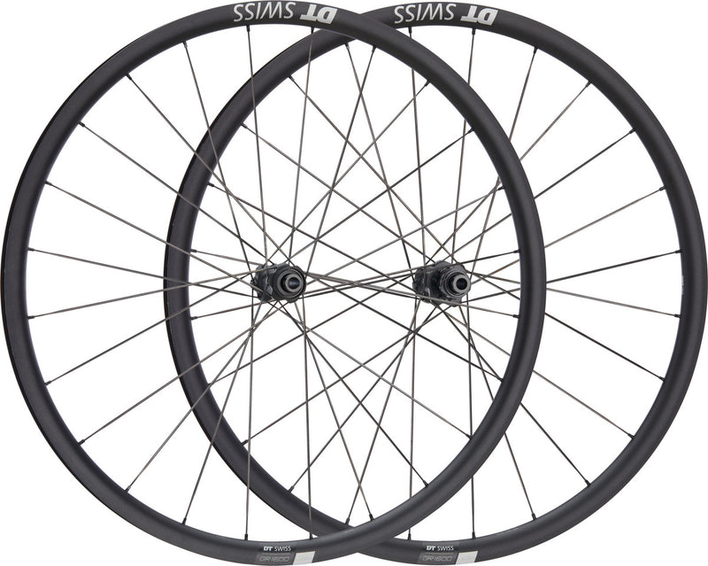 DT Swiss GR 1600 Gravel Wheelset - 650b, 100/142mm, Center-Lock, Black, XDR - Open Box, New