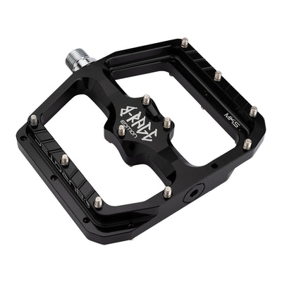 Burgtec Penthouse Flat MK5 B-Rage Edition Pedals Burg Black